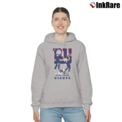 Women’s Rick And Morty New York Giants Happy Winner Cozy Hoodie in sport grey | Warm, Structured, Stylish
