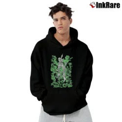Men’s Rick And Morty Parasite Exterminators Pullover Hoodie in black | Cozy, Durable, Modern Fit