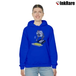 Women’s Rick And Morty Pass The Butter Funny Quote Cozy Hoodie in royal blue | Warm, Structured, Stylish