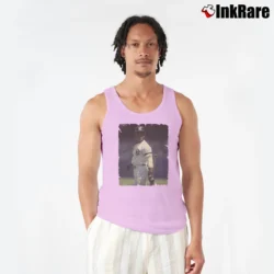 Men’s Rickey Henderson New York Yankees for Baseball Fans Tank Top in light pink | Breathable, Active-Friendly Design
