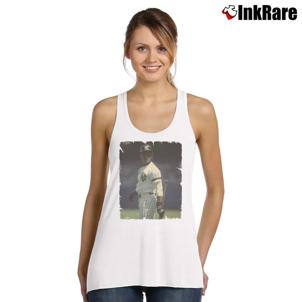 Women’s Rickey Henderson New York Yankees for Baseball Fans Tank Top in white | Lightweight, Movement-Friendly