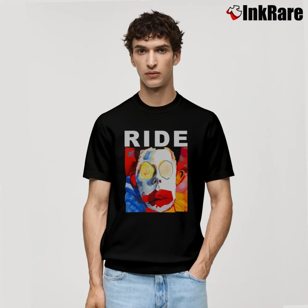 Men’s ride going blank again shoegaze album music Classic T-Shirt in black | Soft, Breathable Everyday Wear