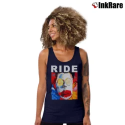 Women’s ride going blank again shoegaze album music Tank Top in navy | Lightweight, Movement-Friendly