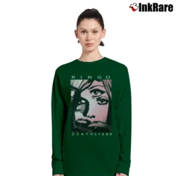 Women’s Ringo Deathstarr Band Long-Sleeve Top in forest green | Sleek, Versatile, All-Season