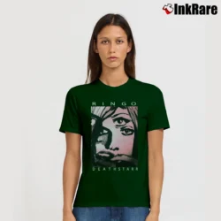 Women’s Ringo Deathstarr Band Signature T-Shirt in forest green | Soft, Flattering Fit