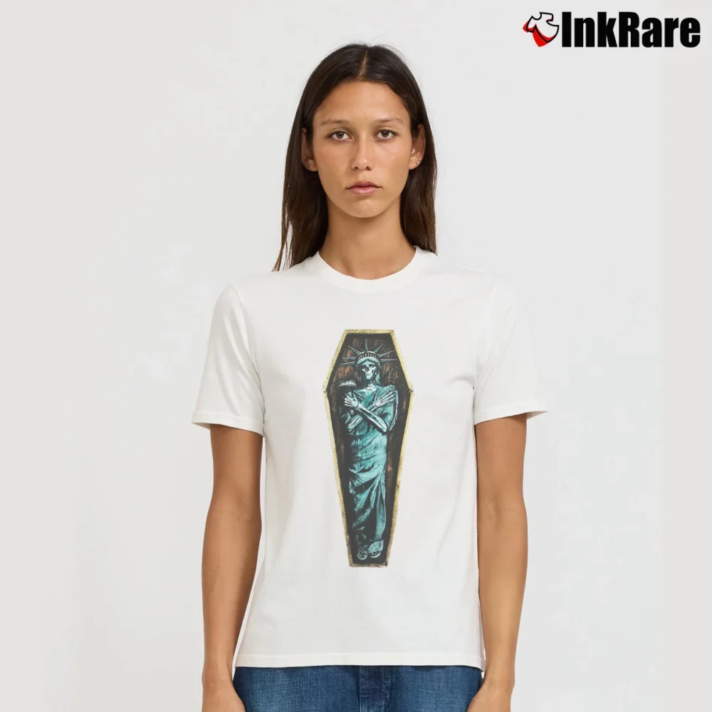 Women’s Rip Liberty Coffin Graphic Signature T-Shirt in white | Soft, Flattering Fit