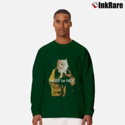 Men’s Ripndip Must Be Nice Long-Sleeve Shirt in forest green | Sleek, Lightweight, Year-Round Wear
