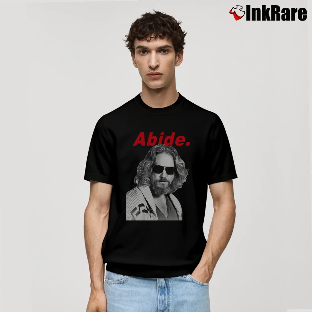 Men’s Ripple Junction The Big Lebowski Abide Classic T-Shirt in black | Soft, Breathable Everyday Wear