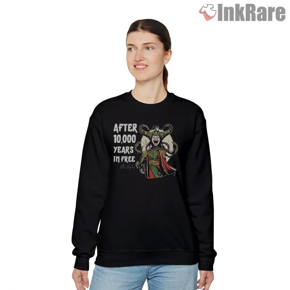 Rita Repulsa After Ten Thousand Years Iconic Villain Shirt on graphic shirt for women graphic tee