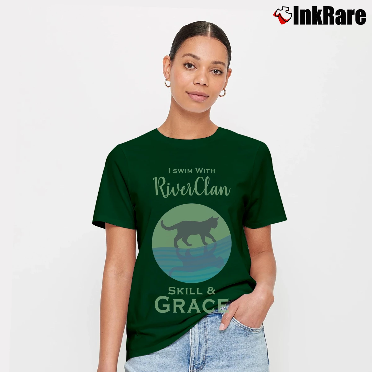 Women’s Riverclan Pride 27 Signature T-Shirt in forest green | Soft, Flattering Fit