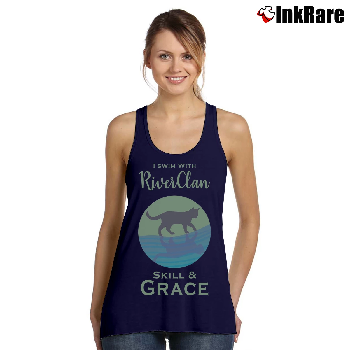 Women’s Riverclan Pride 27 Tank Top in navy | Lightweight, Movement-Friendly
