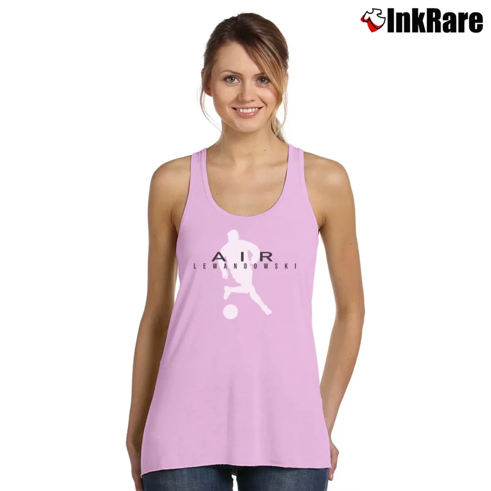 Women’s Robert Lewandowski Poland Soccer Tank Top in light pink | Lightweight, Movement-Friendly