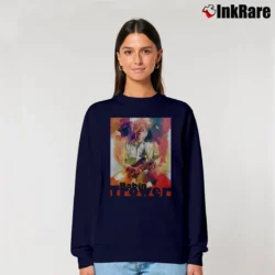 Women’s robin trower guitar maestro blues rock icon Relaxed Sweatshirt in navy | Soft, Laid-Back Vibe