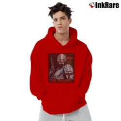 Men’s Robocop Retro Movie Magic Pullover Hoodie in red | Cozy, Durable, Modern Fit
