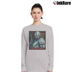 Women’s Robocop Retro Movie Magic Long-Sleeve Top in sport grey | Sleek, Versatile, All-Season