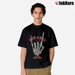 Men’s Rock N Roll In My Soul Skeleton Classic T-Shirt in black | Soft, Breathable Everyday Wear