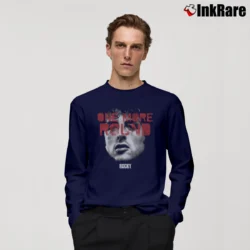 Men’s Rocky Balboa One More Round Long-Sleeve Shirt in navy | Sleek, Lightweight, Year-Round Wear