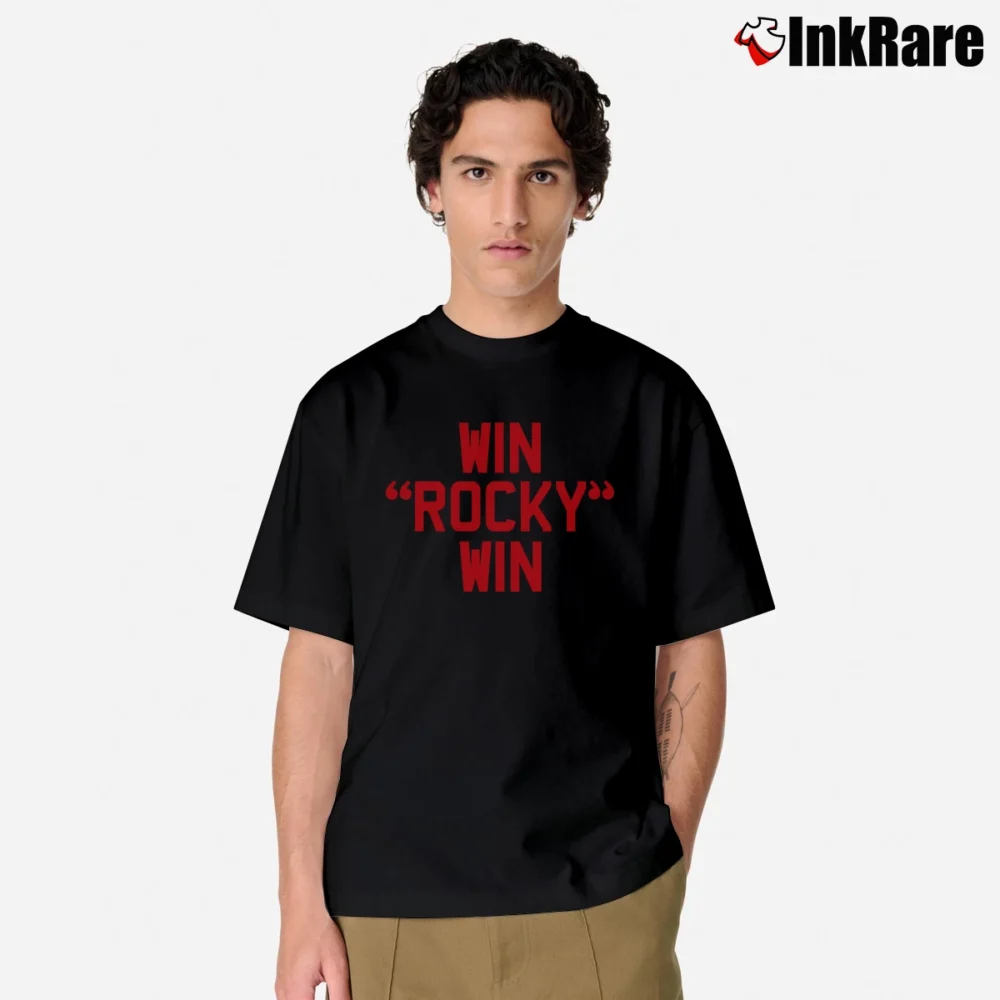 Men’s Rocky Balboa Win Rocky Win Classic T-Shirt in black | Soft, Breathable Everyday Wear