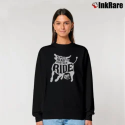 Women’s Rodeo Bull Arfar Relaxed Sweatshirt in black | Soft, Laid-Back Vibe