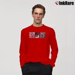 Men’s Roger Waters In The Flesh 90s Tour Long-Sleeve Shirt in red | Sleek, Lightweight, Year-Round Wear