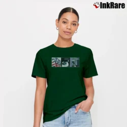 Women’s Roger Waters In The Flesh 90s Tour Signature T-Shirt in forest green | Soft, Flattering Fit