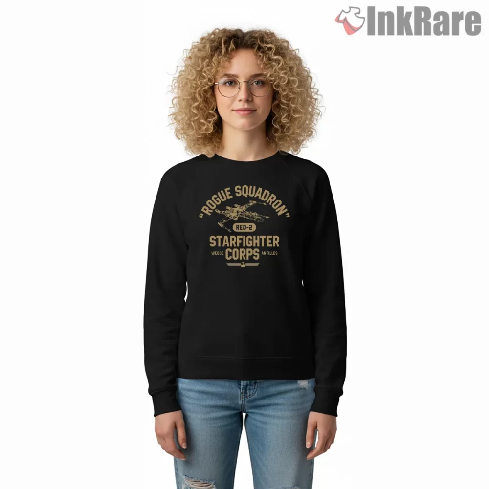 Rogue Squadron Red Two Starfighter Corps Shirt on graphic shirt for women graphic tee