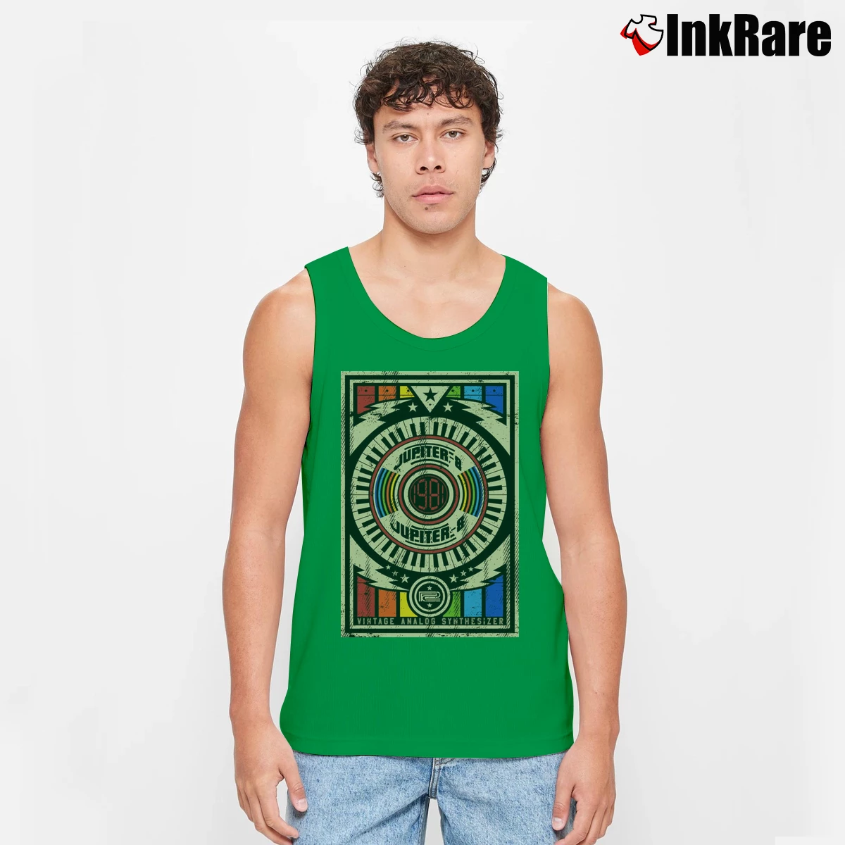 Men’s Roland Tank Top in irish green | Breathable, Active-Friendly Design