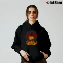 Women’s Roll Dragon D20 Dice RPG Cozy Hoodie in black | Warm, Structured, Stylish