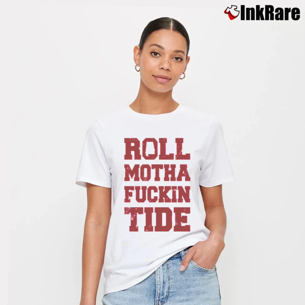 Women’s Roll Motha Fuckin Tide Signature T-Shirt in white | Soft, Flattering Fit