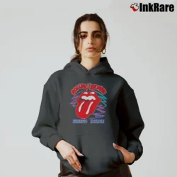 Women’s Rolling Stones 1994 Voodoo Lounge Tour Cozy Hoodie in charcoal | Warm, Structured, Stylish