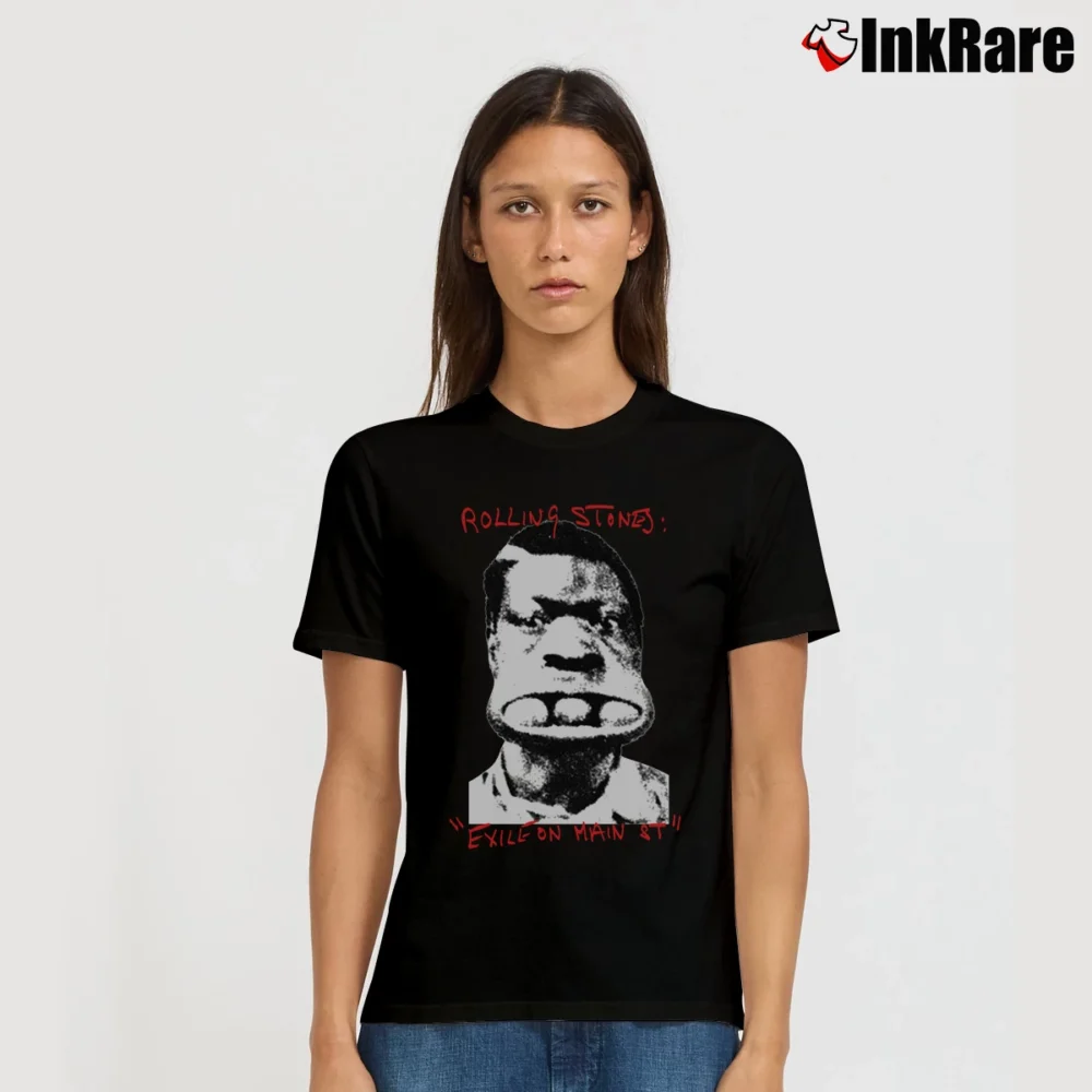 Women’s Rolling Stones Exile On Main Street Signature T-Shirt in black | Soft, Flattering Fit