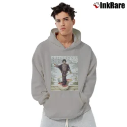 Men’s Rolling Stones Jimi Hendrix Guitar Gods Pullover Hoodie in sport grey | Cozy, Durable, Modern Fit