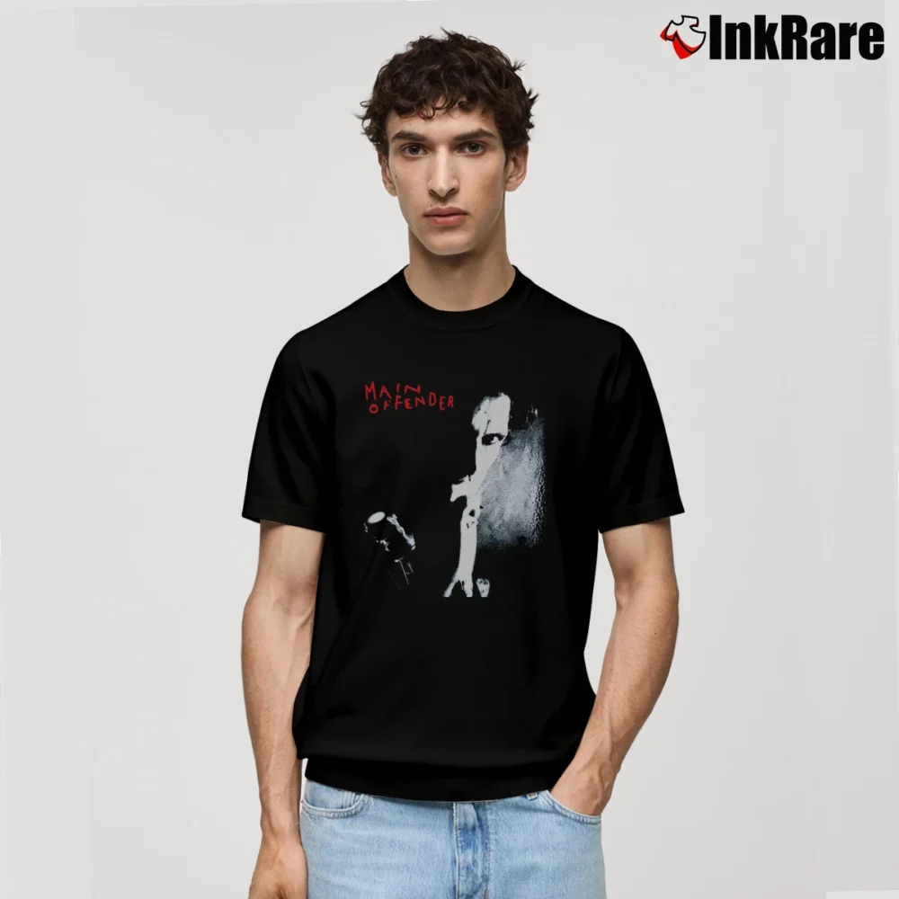 Men’s Rolling Stones Keith Richards Main Offender Classic T-Shirt in black | Soft, Breathable Everyday Wear