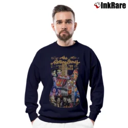 Men’s Rolling Stones New Dates No Filter Tour 2019 for Fans Crewneck Sweatshirt in navy | Cozy Fabric, Clean Style