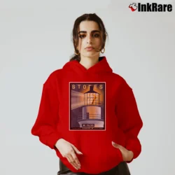 Women’s Rolling Stones No Filter 2019 Foxborough Tour for Rock Fans Cozy Hoodie in red | Warm, Structured, Stylish