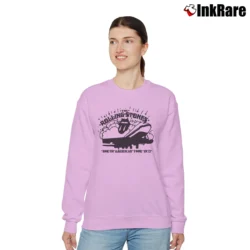 Women’s Rolling Stones North American Concert Tour 1972 Relaxed Sweatshirt in light pink | Soft, Laid-Back Vibe