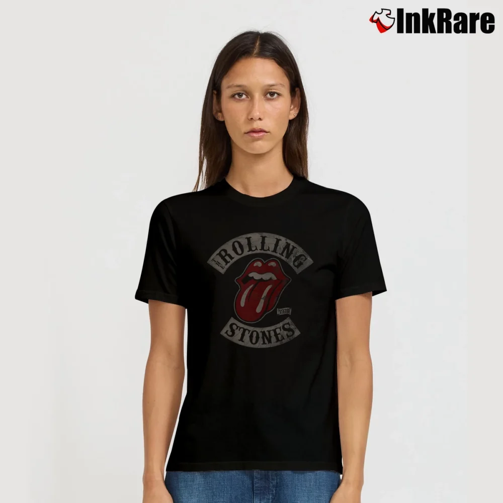 Women’s Rolling Stones Tour 1978 Signature T-Shirt in black | Soft, Flattering Fit