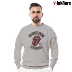 Men’s Rolling Stones Tour 78 Crewneck Sweatshirt in sport grey | Cozy Fabric, Clean Style
