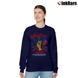 Women’s Rolling Stones Voodo Lounge World Tour Relaxed Sweatshirt in navy | Soft, Laid-Back Vibe
