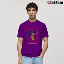 Men’s Rolling Stones Voodo Lounge World Tour Classic T-Shirt in purple | Soft, Breathable Everyday Wear