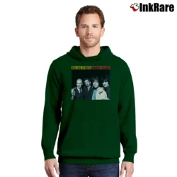 Men’s Rolling Stones Voodoo Lounge Tour for Rock Fans Pullover Hoodie in forest green | Cozy, Durable, Modern Fit
