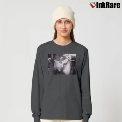 Women’s Romeo & Juliet Forever 21 Graphic Long-Sleeve Top in charcoal | Sleek, Versatile, All-Season
