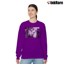 Women’s Romeo & Juliet Forever 21 Graphic Relaxed Sweatshirt in purple | Soft, Laid-Back Vibe
