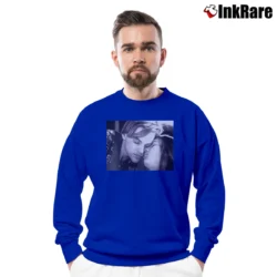 Men’s Romeo & Juliet Forever 21 Graphic Crewneck Sweatshirt in royal blue | Cozy Fabric, Clean Style