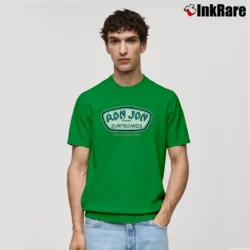 Men’s Ron Jon Custom Surfboards Graphic Classic T-Shirt in irish green | Soft, Breathable Everyday Wear