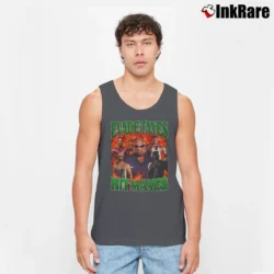 Men’s Ronnie Coleman Hit Maxes Evade Taxes for Bodybuilding Fans Tank Top in charcoal | Breathable, Active-Friendly Design