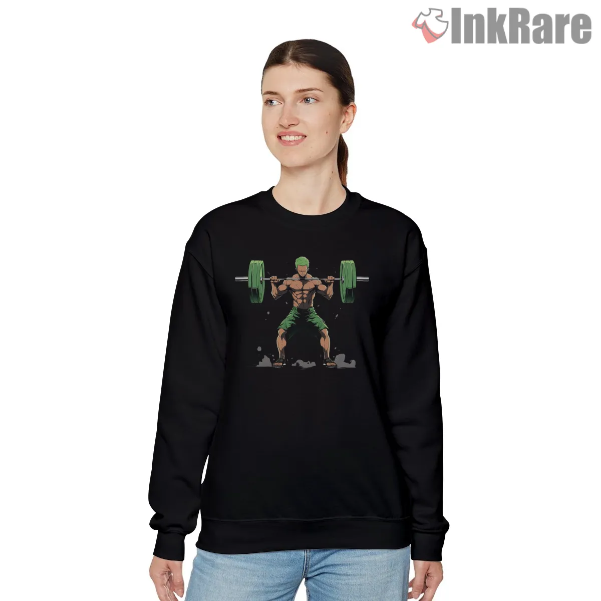 Roronoa Zoro Training Strength Gym Anime Shirt on graphic shirt for women graphic tee