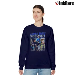 Women’s Rory McIlroy Retro Bootleg for Golf Fans Relaxed Sweatshirt in navy | Soft, Laid-Back Vibe