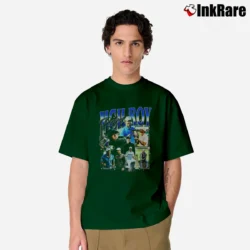 Men’s Rory McIlroy Retro Bootleg for Golf Fans Classic T-Shirt in forest green | Soft, Breathable Everyday Wear
