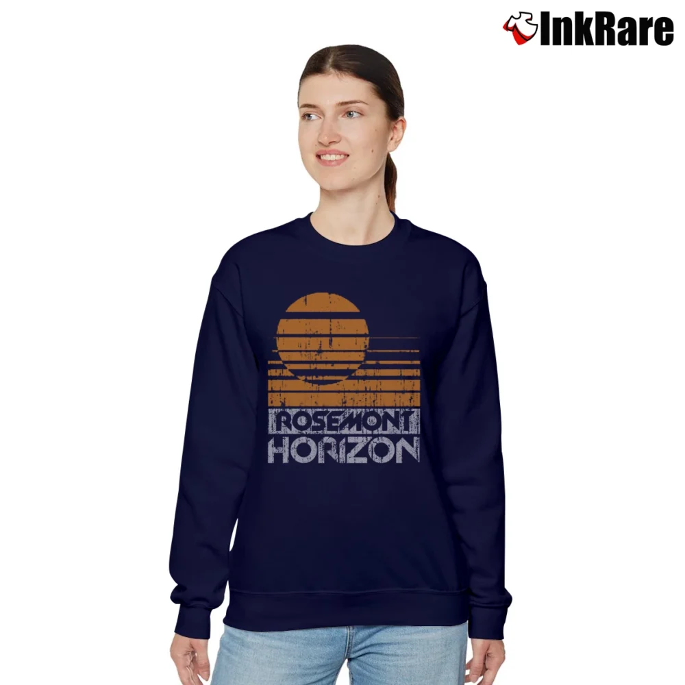 Women’s Rosemont Horizon Retro Concert Relaxed Sweatshirt in navy | Soft, Laid-Back Vibe
